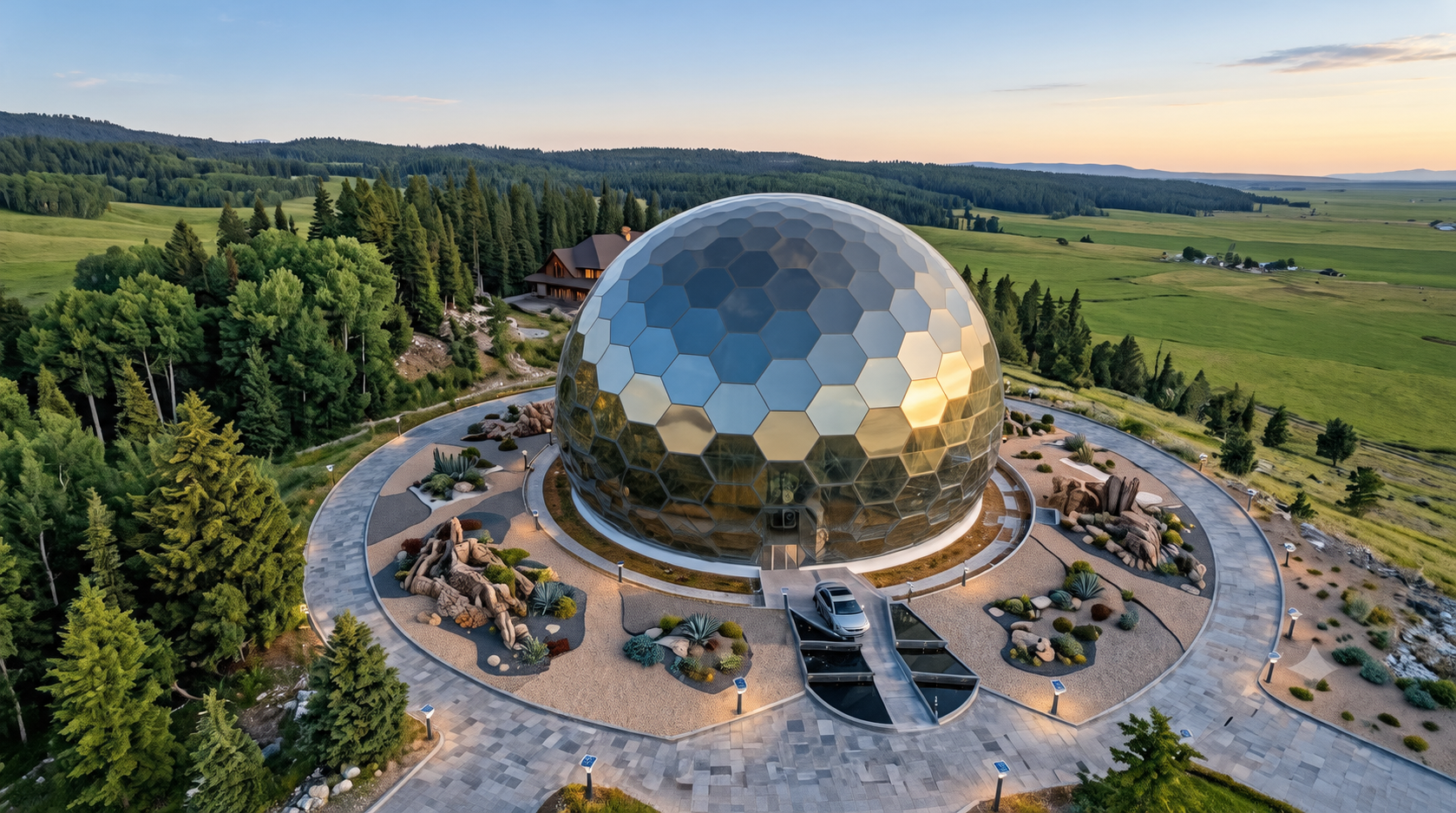 Spaceframe: Ball joint system for mega structures full image